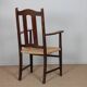 Fauteuil Arts & Crafts, travail anglais début du XXe siècle