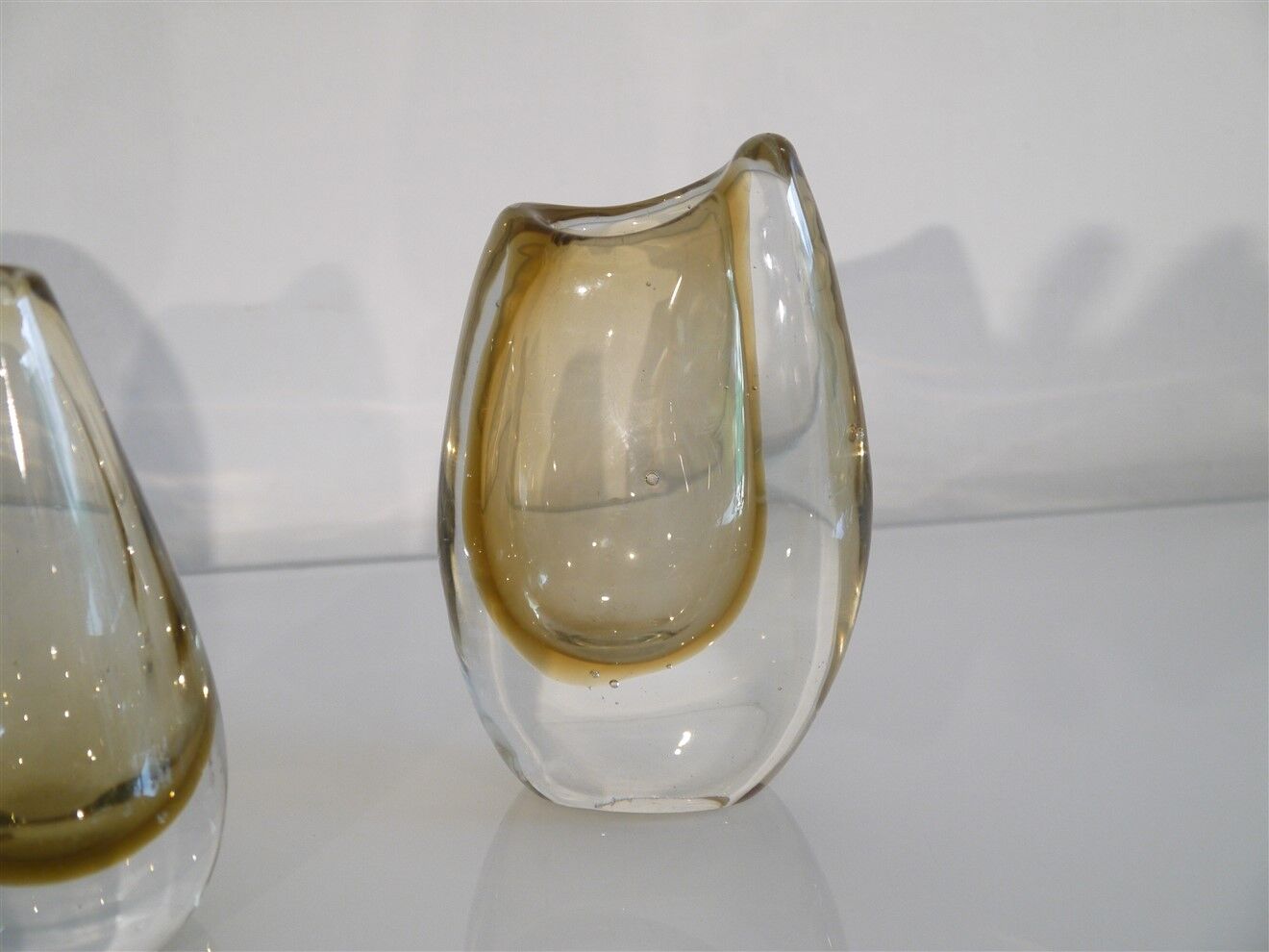 Set of Scandinavian glass vases by Gunnar Nylund 1950