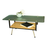 Coffee table with frosted glass top