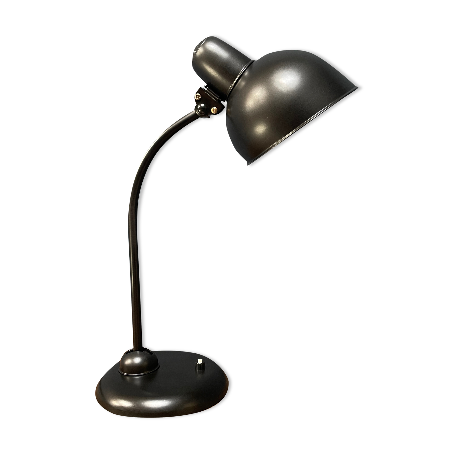 Early kaiser Jdell desk or table lamp model 6556 from the 1930s