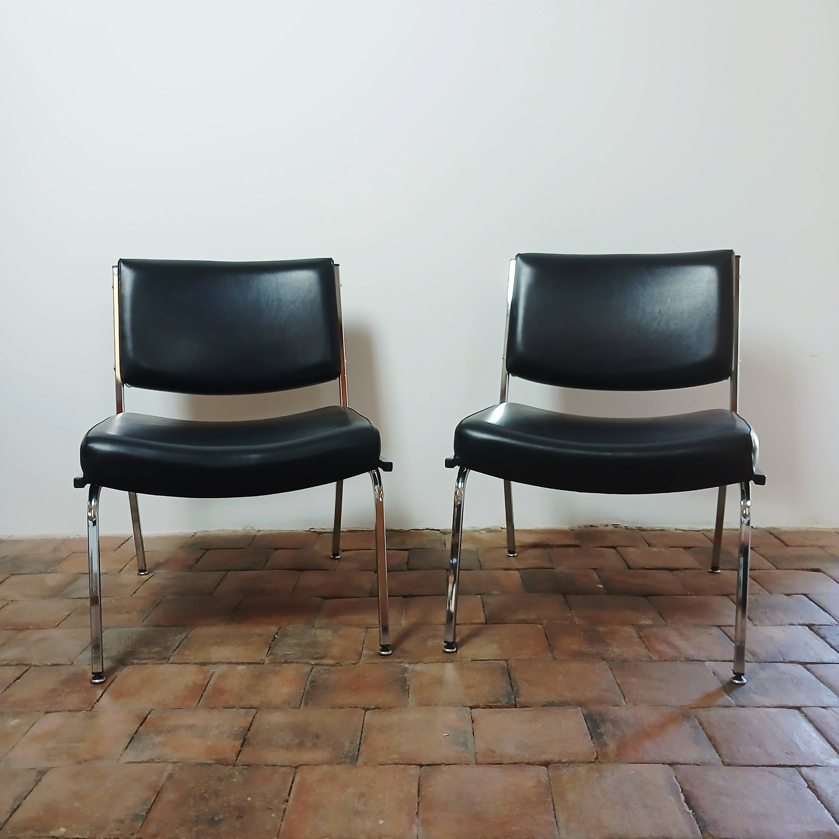 Pair of armchairs 60/70
