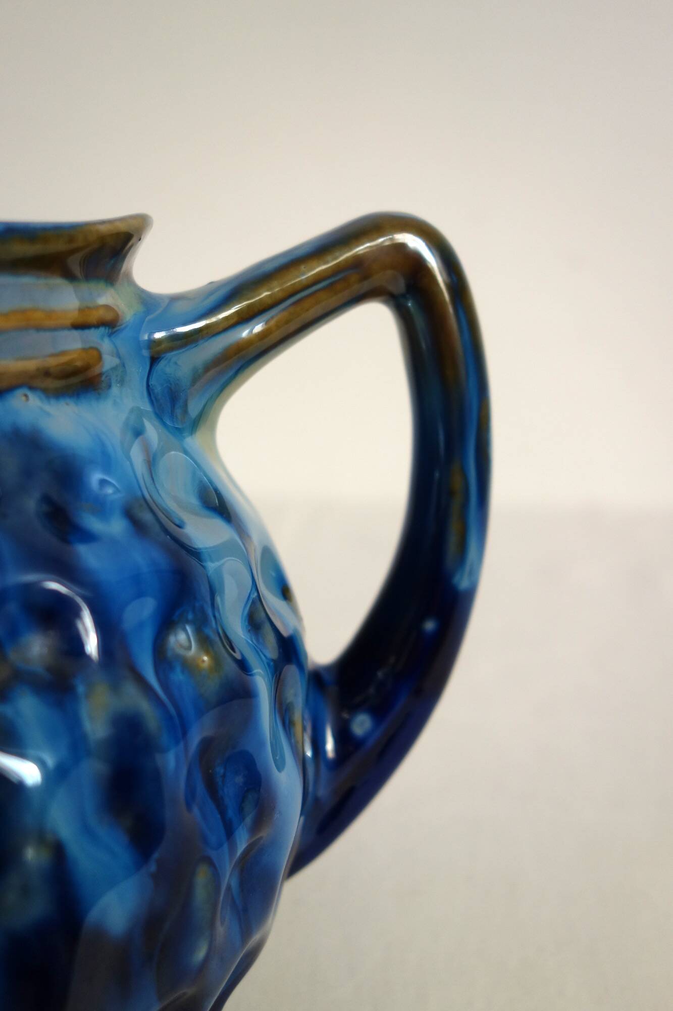 Old vintage bistro ceramic pitcher