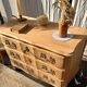 Louis XV chest of drawers in raw wood