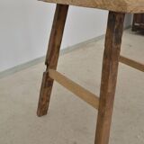 Table haute en teck