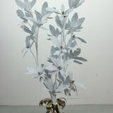 Flower Brass Floor Lamp, 1970s