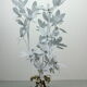 Flower Brass Floor Lamp, 1970s