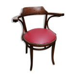 Reupholstered Thonet office chair No.6003