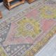 Colourful Oushak Vintage Floor Carpet sku 2508