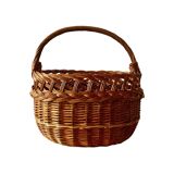 Vintage wicker basket