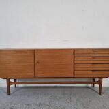 Scandinavian walnut sideboard, 60s