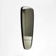 Large Mid Century wall mirror with extraordinary black glass frame