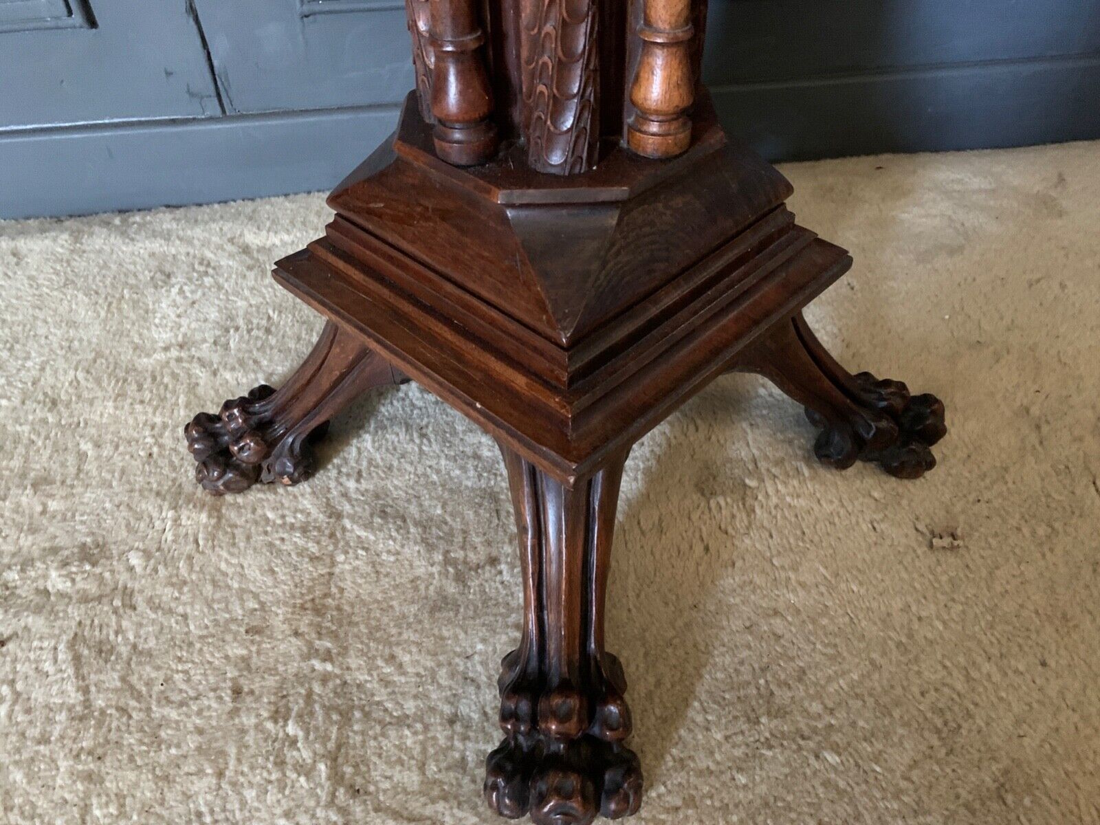Revival walnut sheath harness corinthian marquee nineteenth