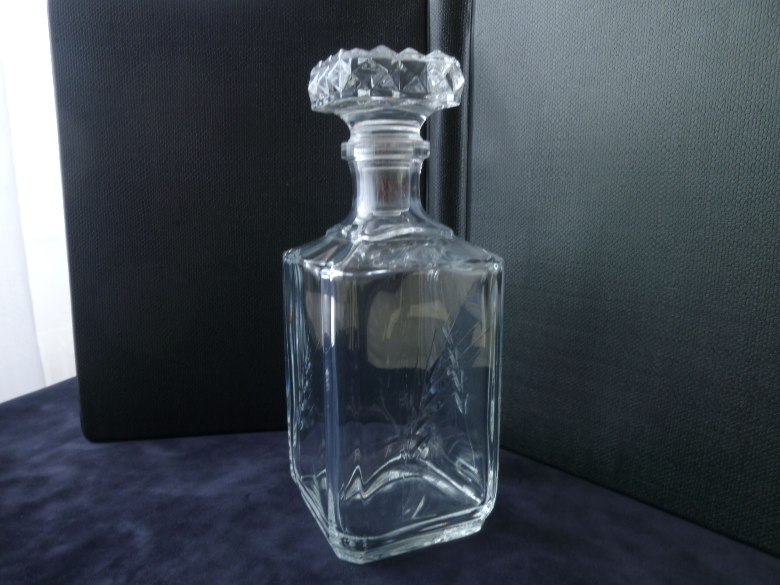 Arques Crystal whisky carafe