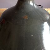 Black enamelled bowl suspension