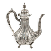 Silver-plated coffee pot