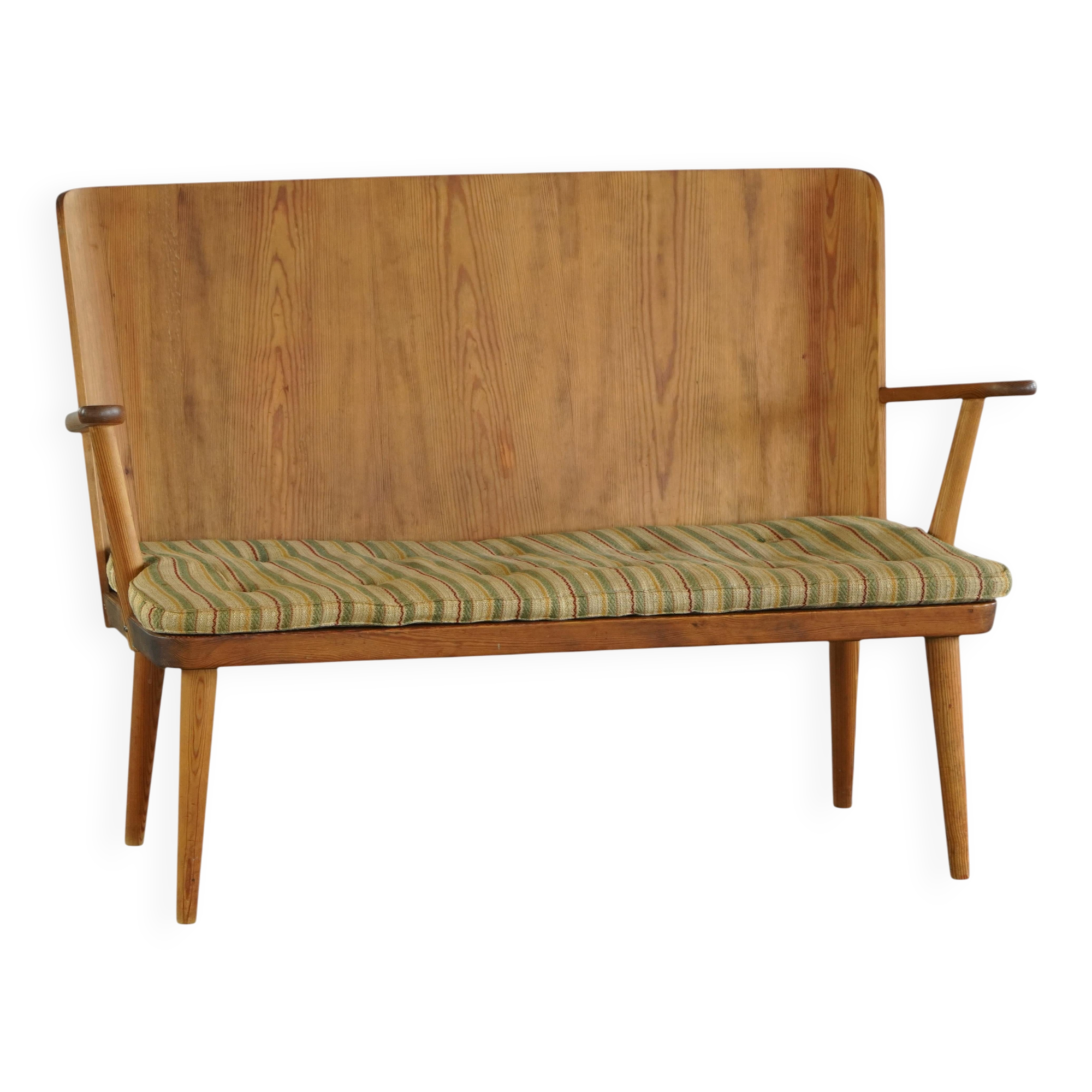 Göran Malmvall, canapé / bench in pine "Swedish Fir" for Karl Andersson & Söner, 1950s