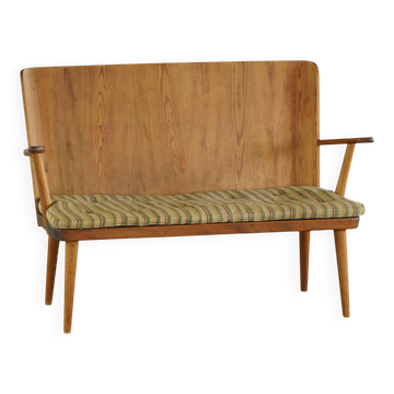 Göran Malmvall, canapé / banc en pin « Svensk Fur » pour Karl Andersson & Söner, années 1950