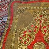 Florentine wooden side table