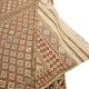 Antique afghan soumakh rug handmade oriental wool flat woven rug- 190x300cm