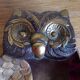 Vide-poche laiton en forme de hibou