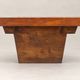Vintage wooden slatted bench – 309 cm – Modernist design