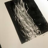 Painting, monotype on paper