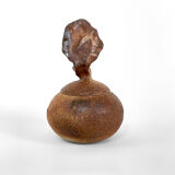 Anthropomorphic ceramic box, the terminal, circa 1970