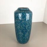Fat lava multi-color 517-45 vase made by Scheurich, 1970s