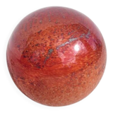 Bruno Evrard blown glass ball lamp