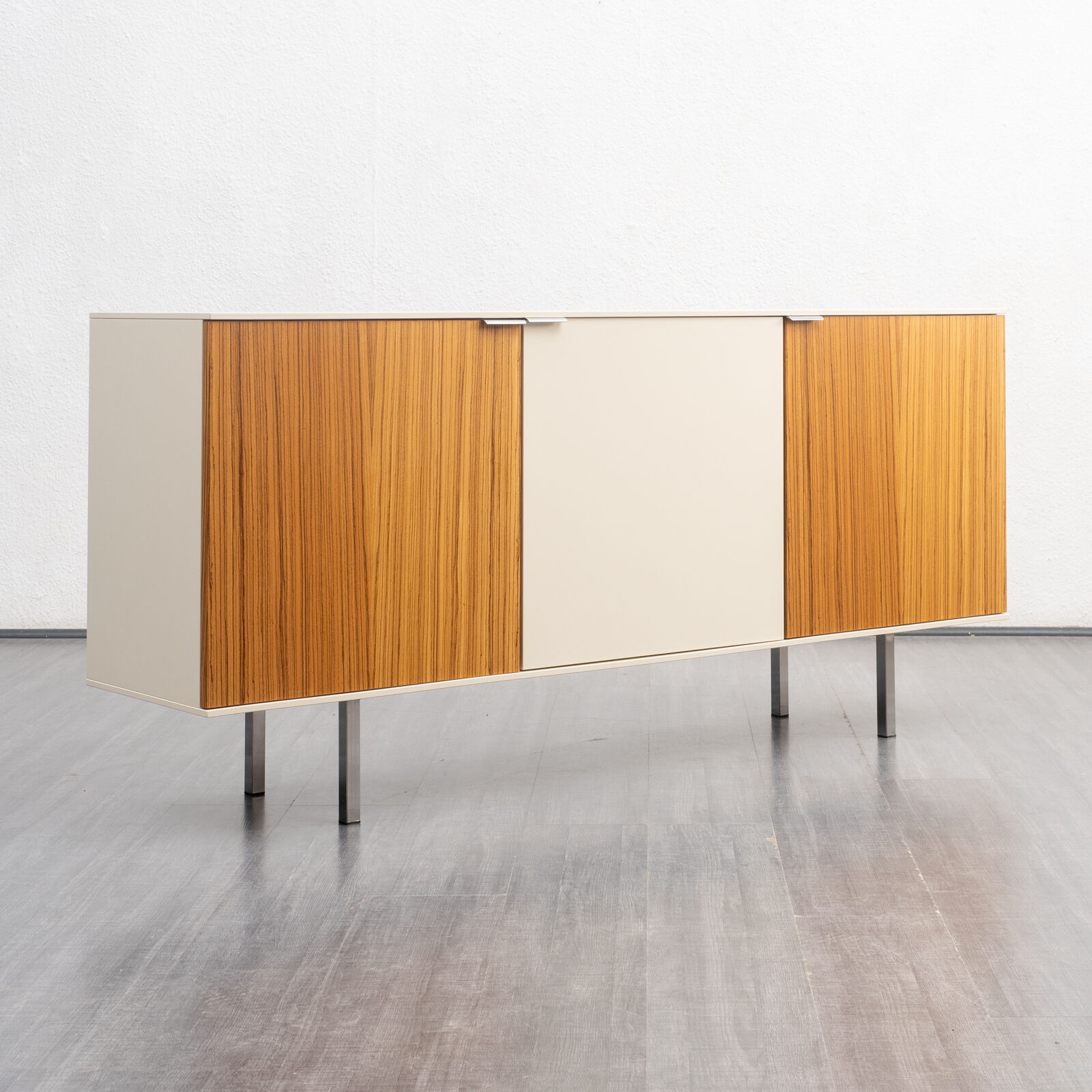 Buffet vintage, bois de zèbre, 173cm
