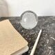 Boule de sulfure, presse papier verre de Murano