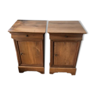 Paire de tables de nuit