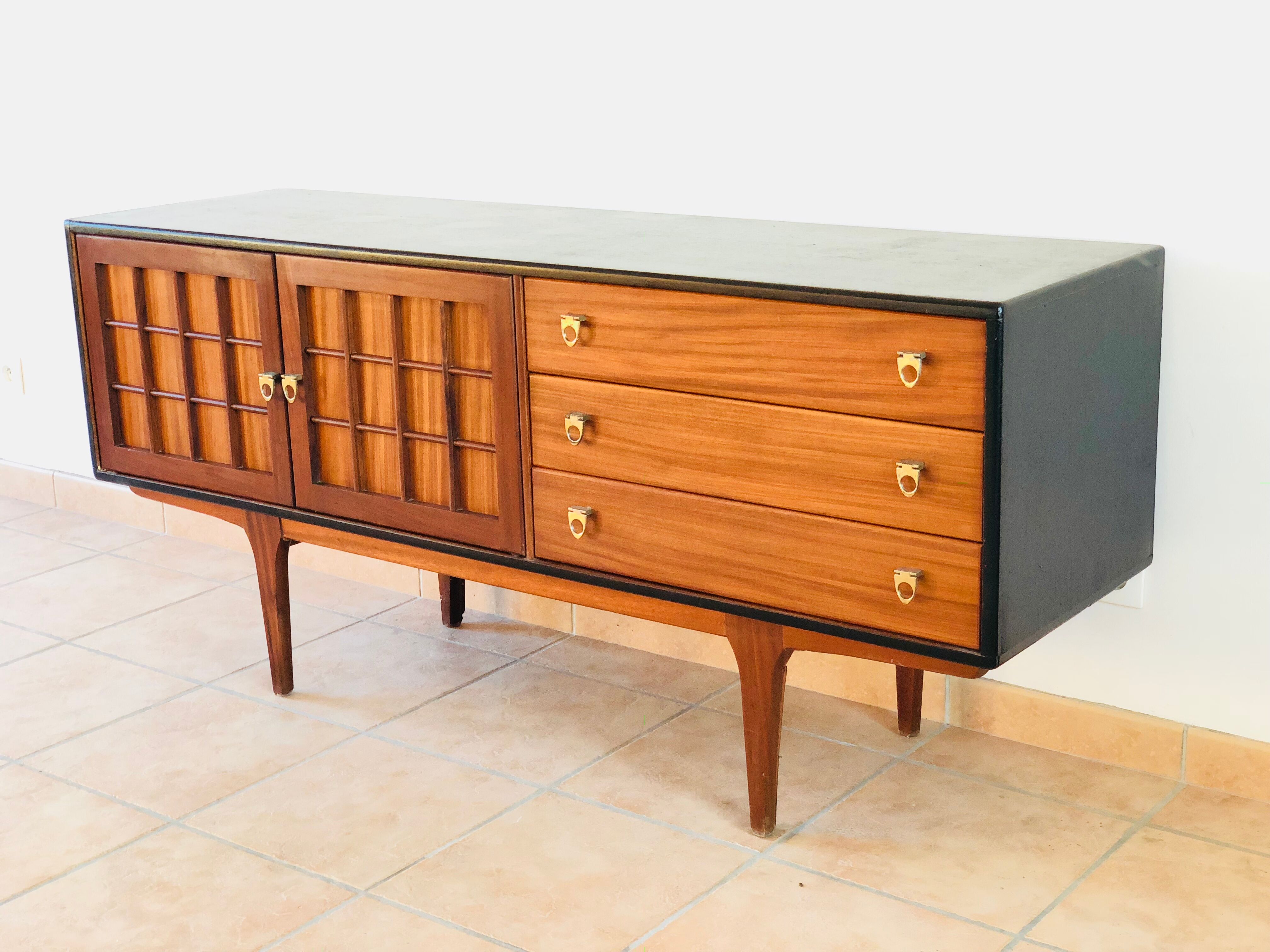 Scandinavian teak sideboard 1960