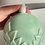 Lampe en plâtre par Sampa Helios, France années 90