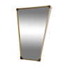 Vintage wall mirror, 46x25cm, 1950s