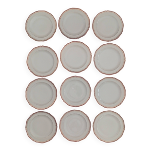 Ensemble de 12 assiettes - plates