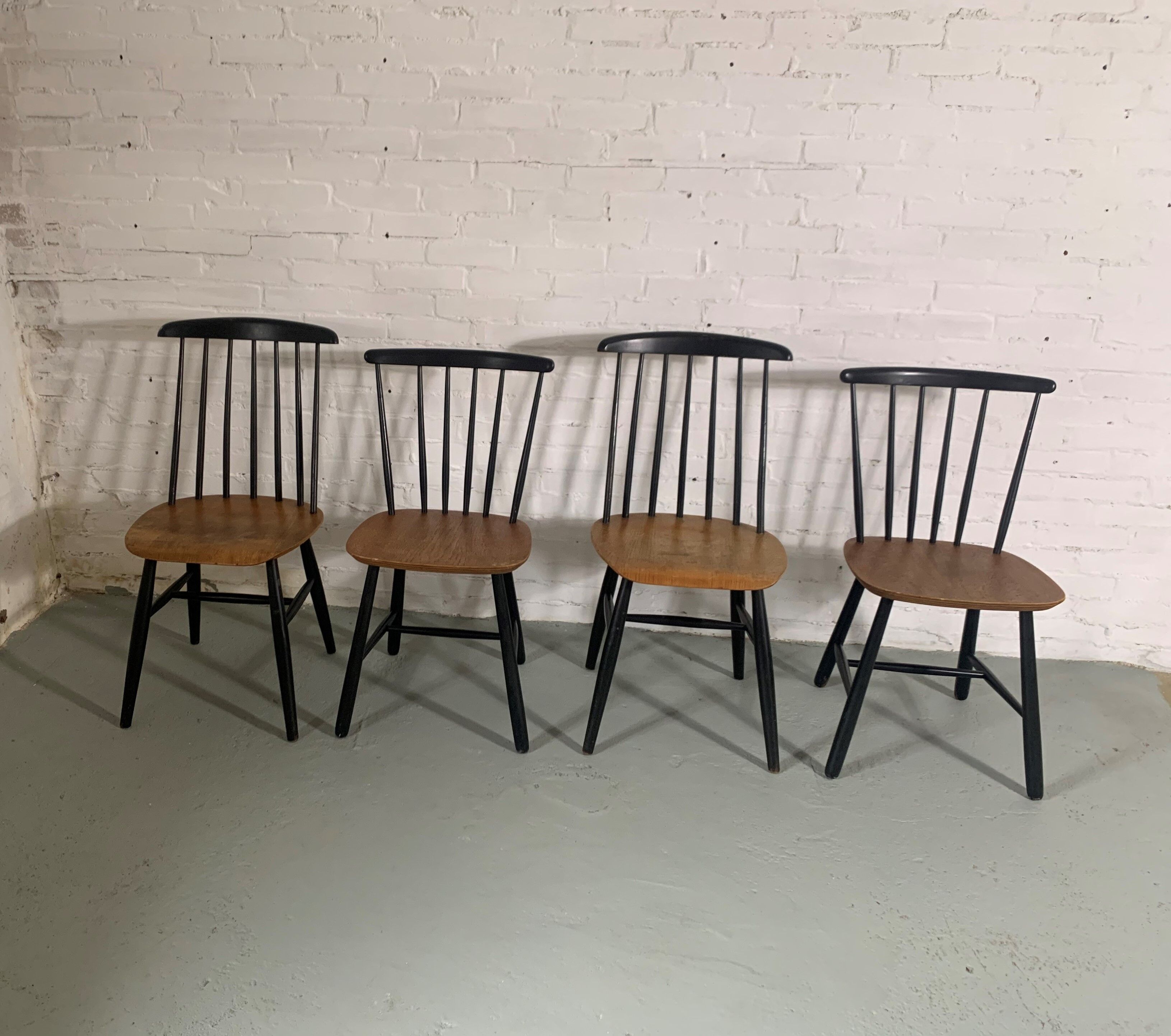 Lot de 4 chaises