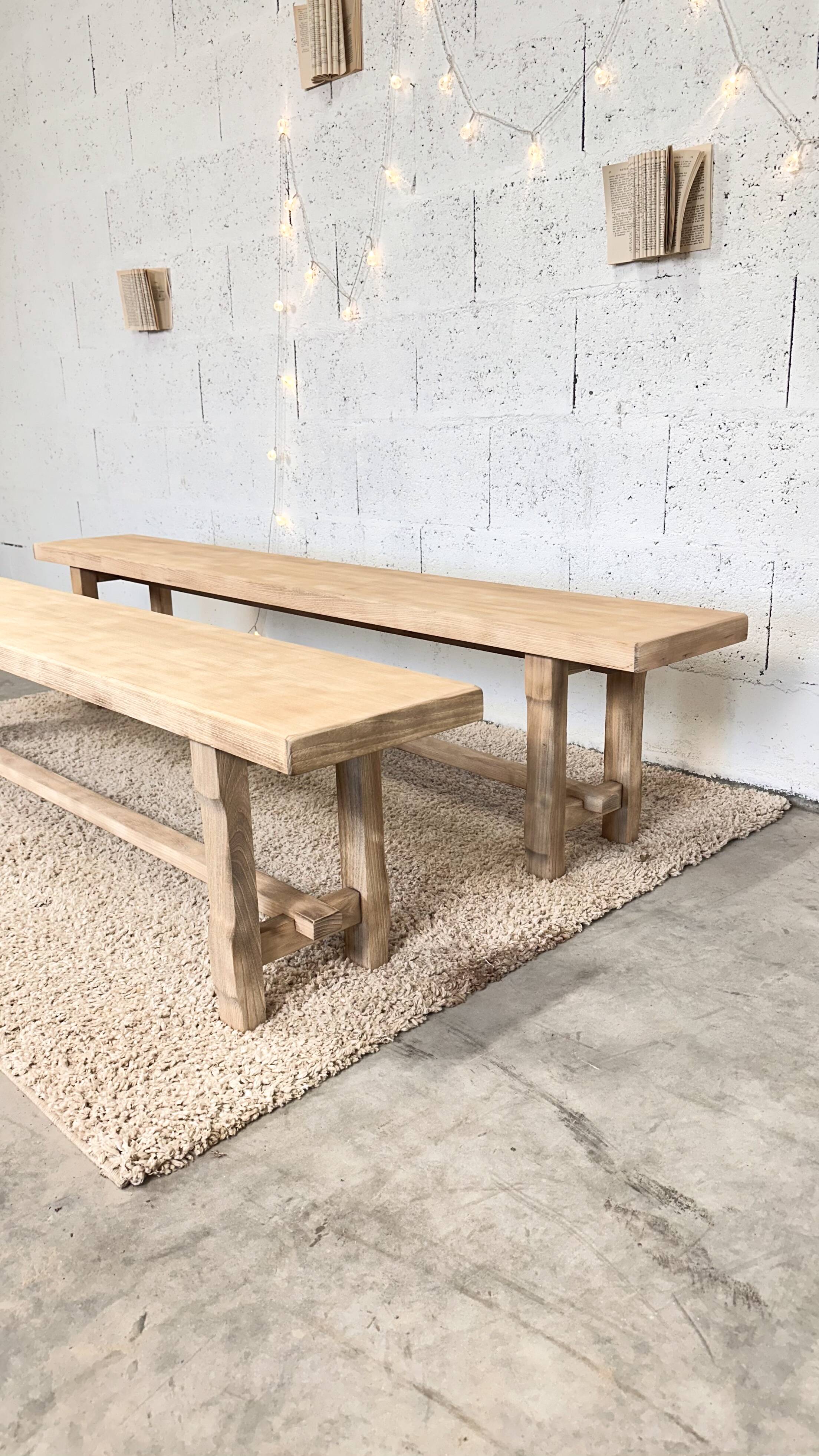 Farm benches 2m