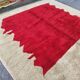 Moroccan Berber rug 300 × 200 cm – ecru, red and brown, graphic pattern