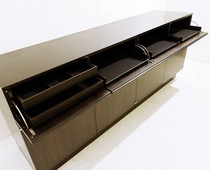 Large sideboard with floating base by Coene - Belgium 1960s