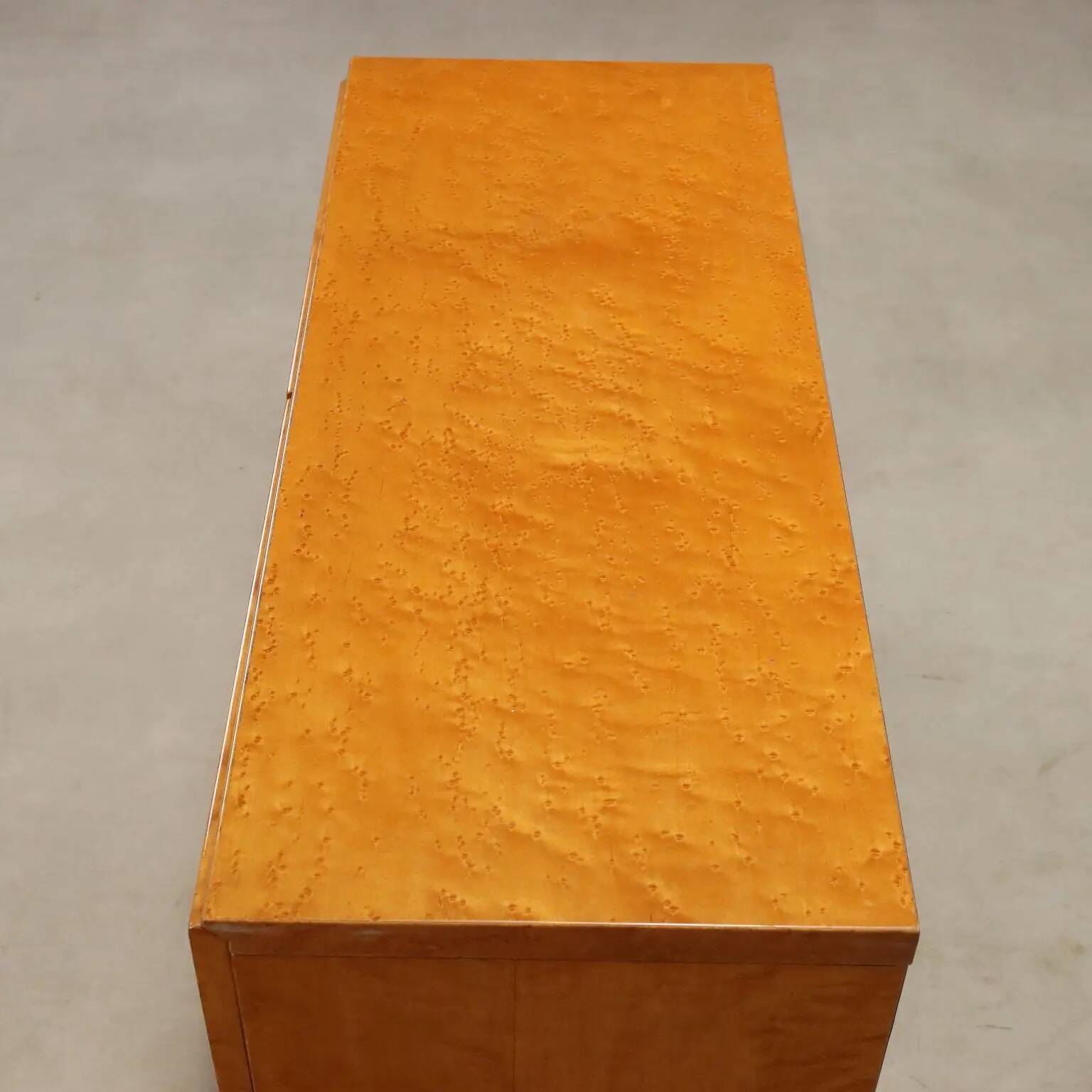 1980s burl wood storage furniture
