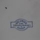 Rare plate service 6 people "Récamier" U&C Sarreguemines and Digoin late nineteenth °