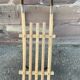 old Alsace sled sleigh Christmas decoration