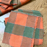 Ensemble de linge de table en coton, 1970