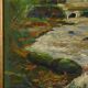 Oil on Canvas "Stream in the Forest", signed A. Markowicz – Early 20th century