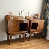 Pair of Art Deco bedside tables