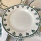 Lot de 5 assiettes plates Terre de Fer dépareillées Sarreguemines "Griffon", Salins "Ninon" et Mouli