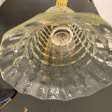 Murano Glass Brass Wall Sconces Set of 2 1980’s