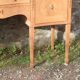 English-made enfilade in Louis XVI style with light wood veneers.