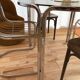Vintage table round 70s